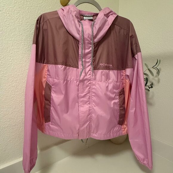 Columbia Women’s Flash Challenger Windbreaker Jacket – Size L - Picture 1 of 6